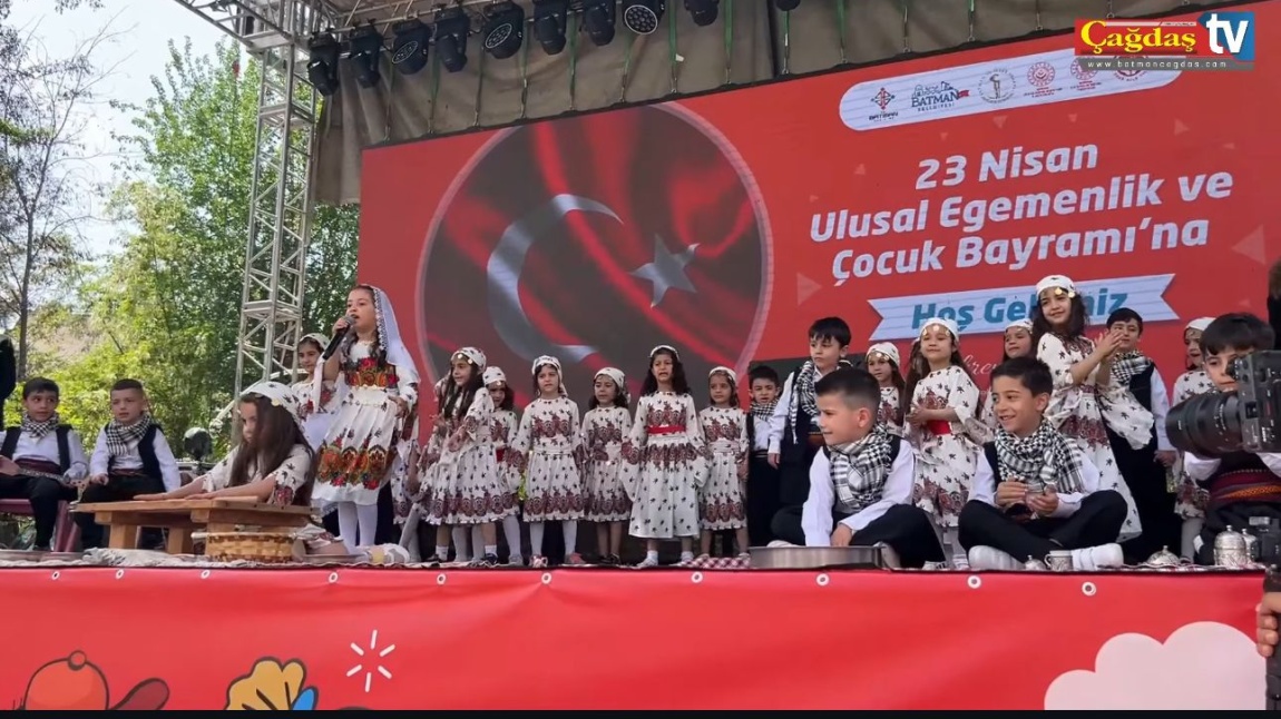 Batman Valiliği 23 Nisan Çocuk Festivali'nde Biz